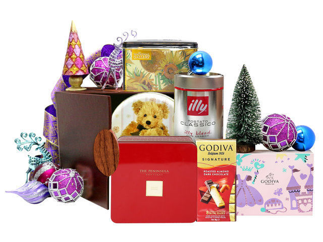 Christmas Gift Hamper - Christmas Overseas mailable hamper Z4 - L76603333 Photo