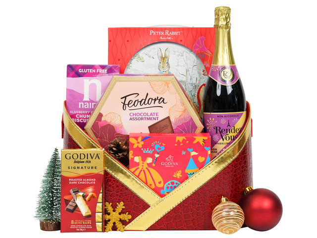 Christmas Gift Hamper - Colorful Christmas Party xmas04 - XNB1028A5 Photo