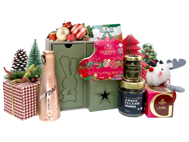 Christmas Gift Hamper - agnès b. Christmas Food Gift Box A21 - XH1130A4 Photo