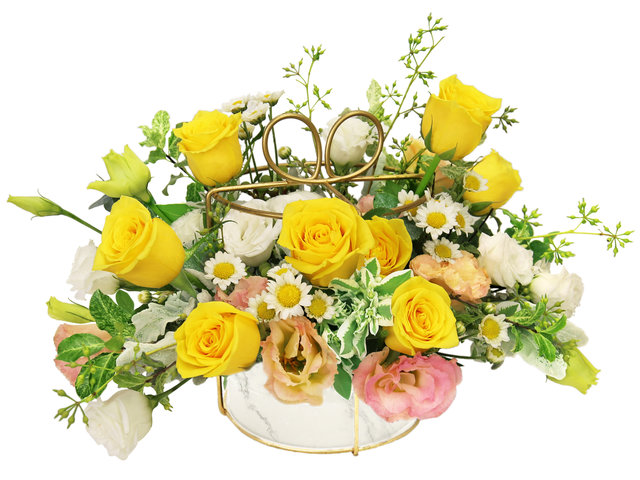 Florist Flower Arrangement - Florist Decor DC1 - DR0809A3 Photo