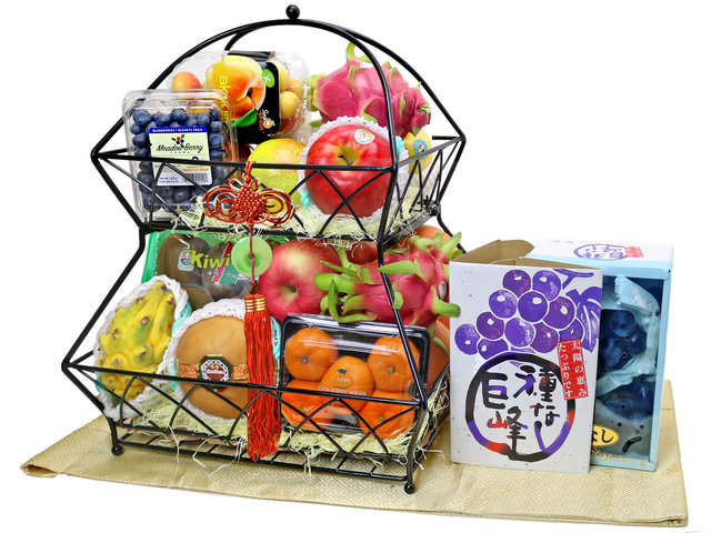 Mid-Autumn Gift Hamper - Mid-Autumn Fruit Hamper M56 - L76607763 Photo