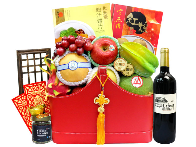 新年果篮Hamper - 农历新年礼物篮 R67 - L3666722 Photo