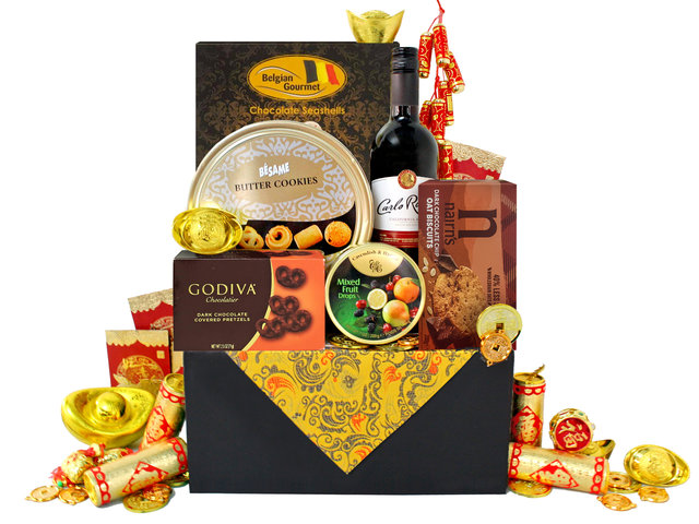 新年果篮Hamper - 农历新年礼物篮 R72 - L36510070 Photo