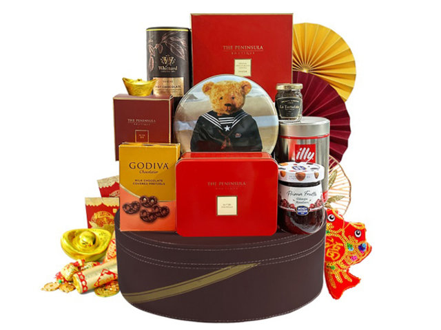 新年果籃Hamper - 農曆新年中國郵寄禮物籃 1227A9 - CHW1227A9 Photo